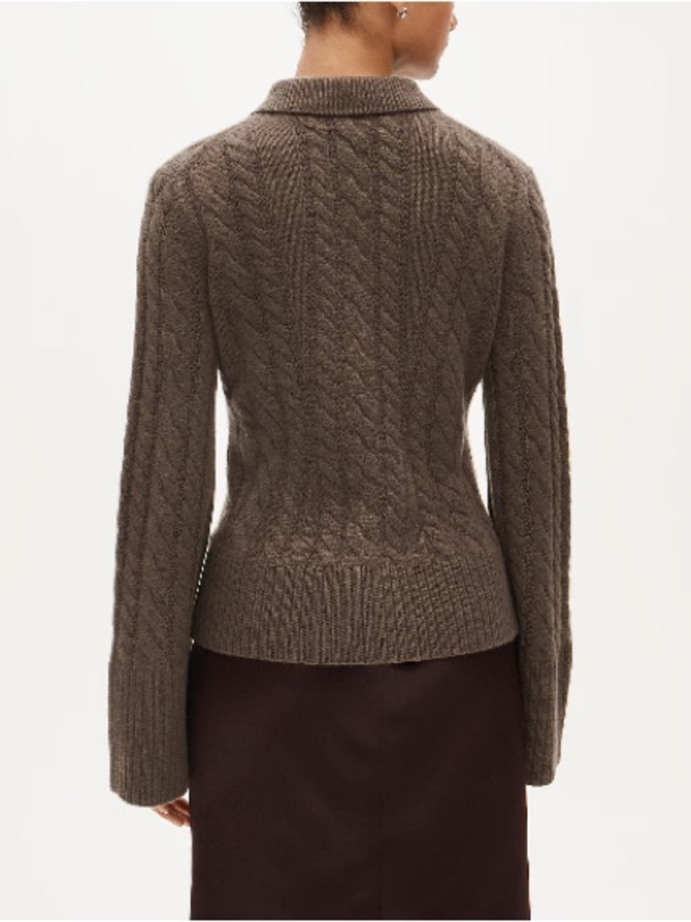 J.Crew Collection cashmere twisted cable-knit cardigan CR218 - Picture 4 of 15